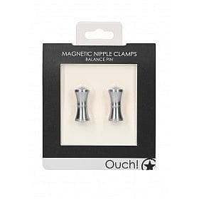 Ouch Magnetic Nipple Clamps - Balance Pin - Romantic Blessings