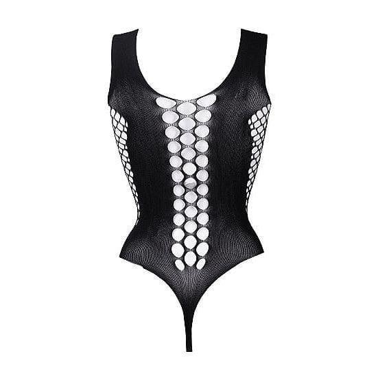 Shots Le Desir Contrast Fence Net Teddy Black - Romantic Blessings