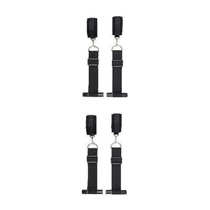 Shots Ouch! Door Restraint Set Black - Romantic Blessings