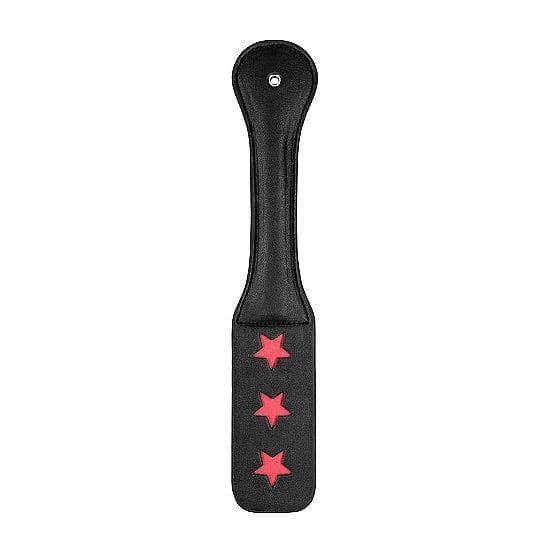 Shots Ouch! Star Pattern Paddle Black - Romantic Blessings