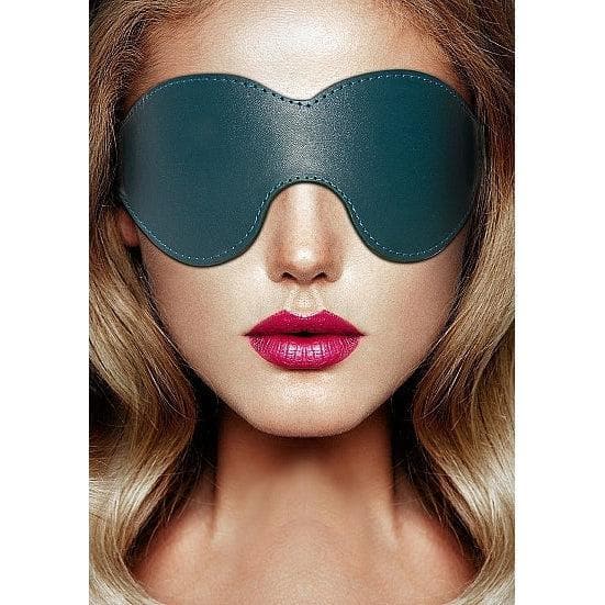 Shots Ouch! Halo Eye Mask Blindfold Green - Romantic Blessings