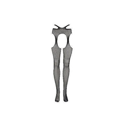 Shots Le Desir Suspender Pantyhose With Strappy Waist Black - Romantic Blessings