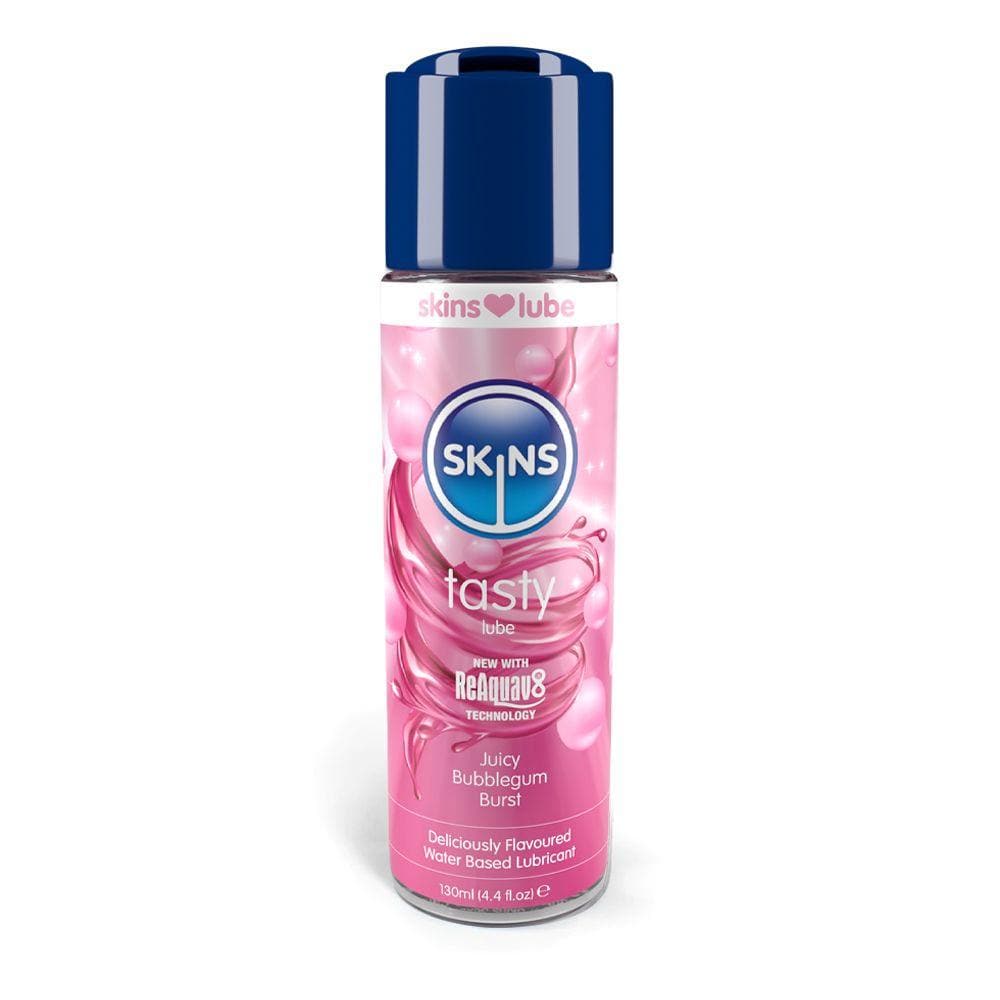 Skins Bubblegum Water Based Lubricant 4.4 oz - Romantic Blessings