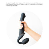 Strap-On-Me Non-Vibrating Bendable Strap-On Large - Romantic Blessings