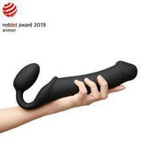 Strap-On-Me Non-Vibrating Bendable Strap-On Large - Romantic Blessings