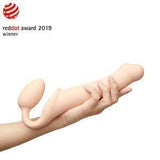 Strap-On-Me Non-Vibrating Bendable Strap-On Large - Romantic Blessings