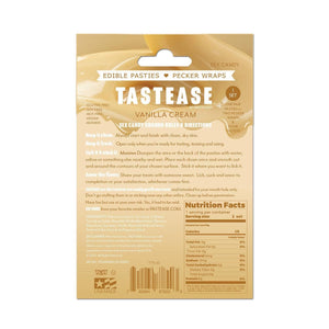 Tastease by Pastease Sweet Cream Candy Edible Pasties & Pecker Wraps - Romantic Blessings