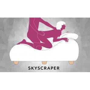 Liberator Esse Chaise II Luxurious Sex Chaise with Wood Feet - Romantic Blessings