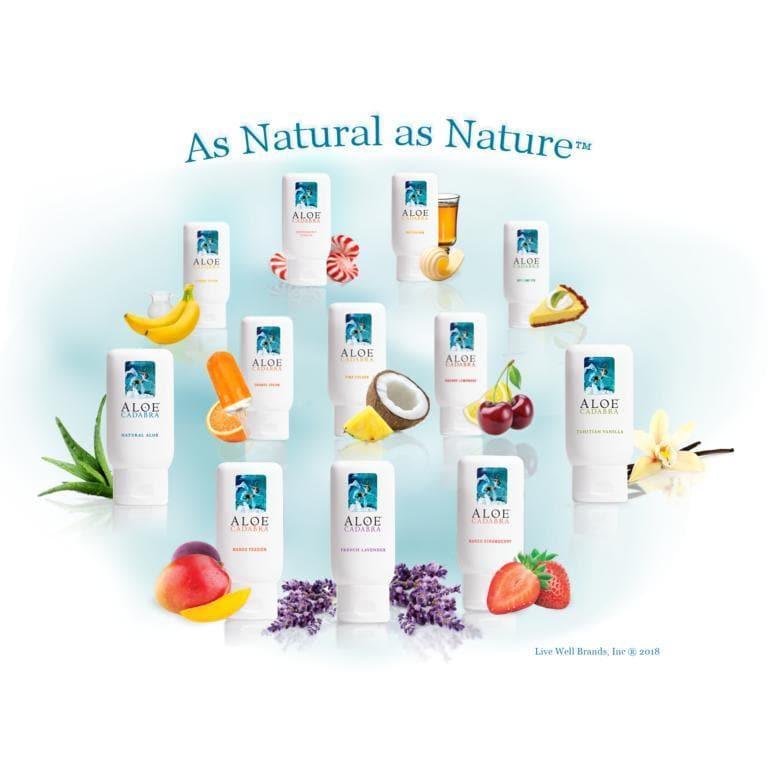 Aloe Cadabra Organic 2-in-1 Personal Lubricant & Vaginal Moisturizer Butter Rum 2.5 oz - Romantic Blessings