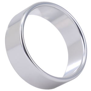 Rock Solid Brushed Alloy Aluminum Penis Ring