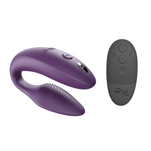 We-Vibe Sync 2 Rechargeable Silicone Couples Vibrator with Remote Control