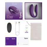 We-Vibe Sync 2 Rechargeable Silicone Couples Vibrator with Remote Control