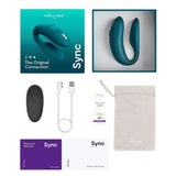 We-Vibe Sync 2 Rechargeable Silicone Couples Vibrator with Remote Control