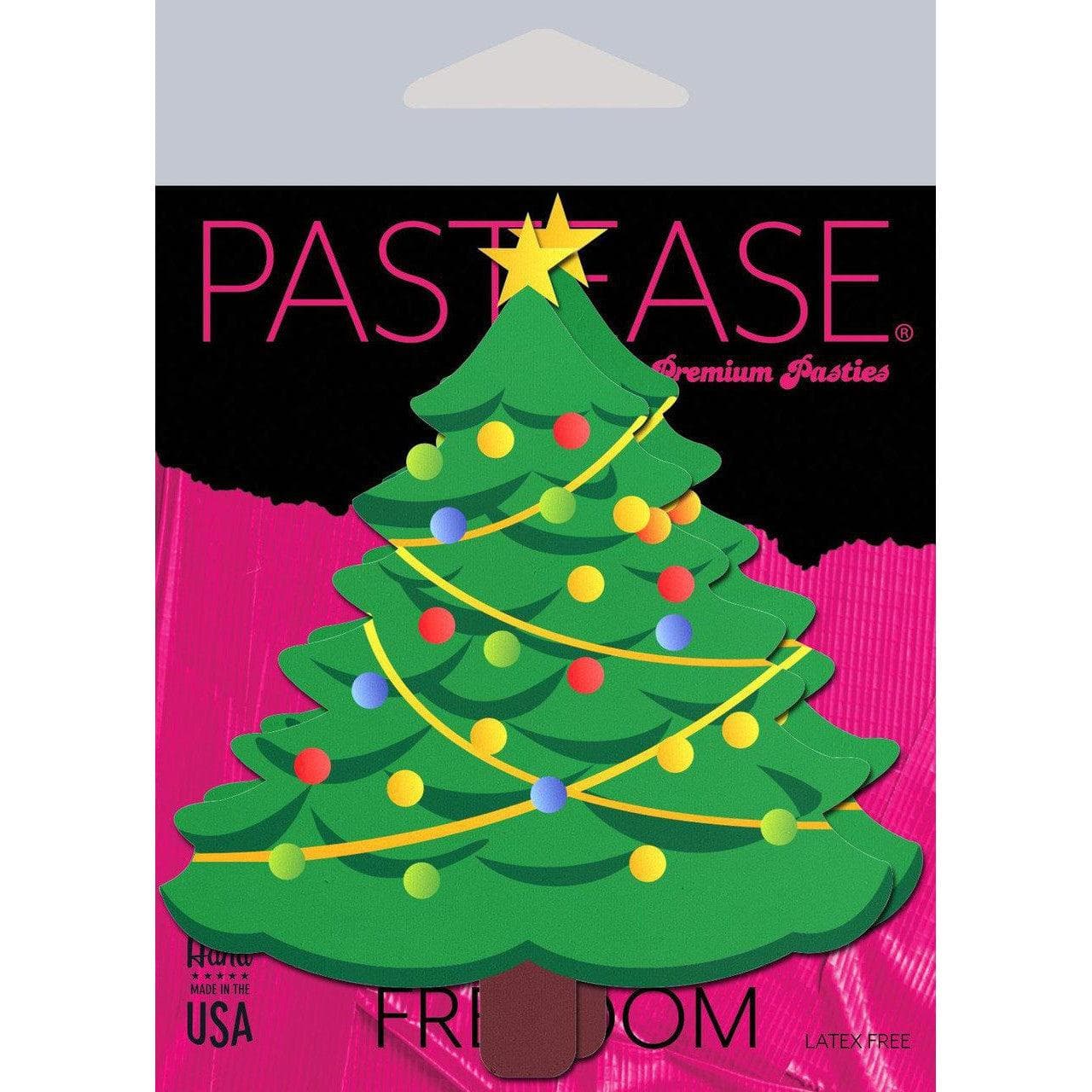 Pastease Christmas Tree Nipple Pasties - Romantic Blessings