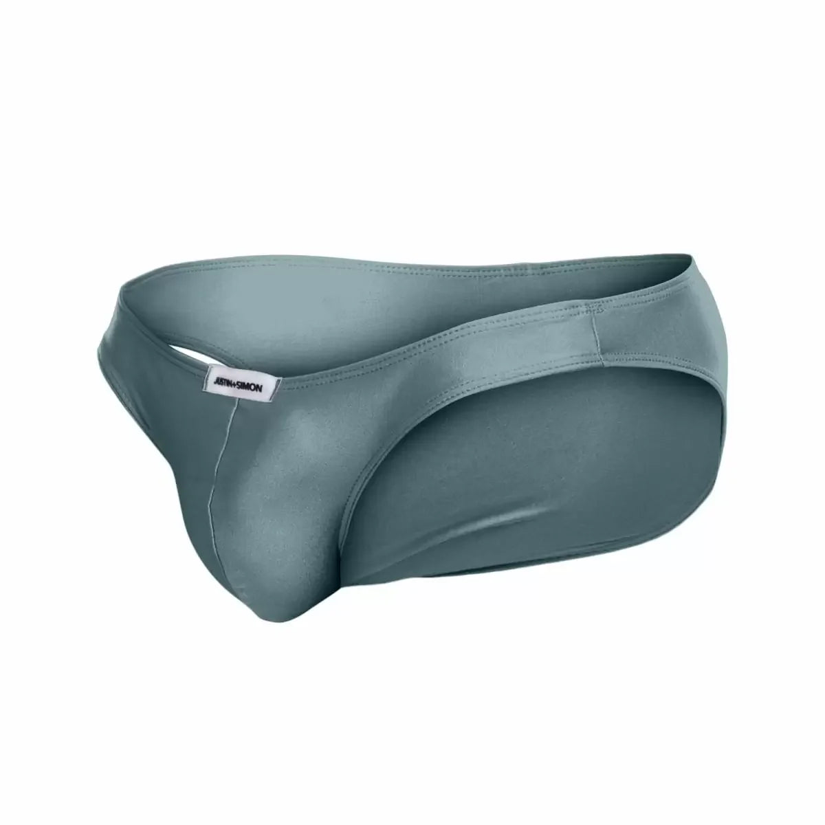 MaleBasics JUSTIN + SIMON Classic Male Bikini Metal Green