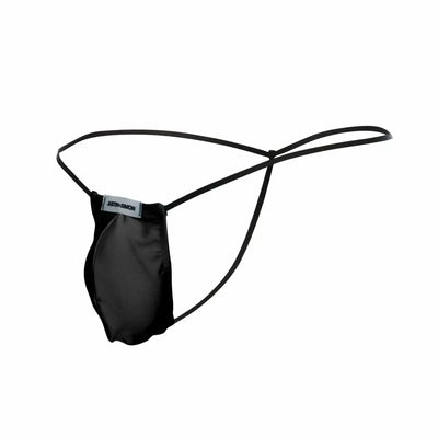 MaleBasics JUSTIN + SIMON Classic G-String Bulge Black