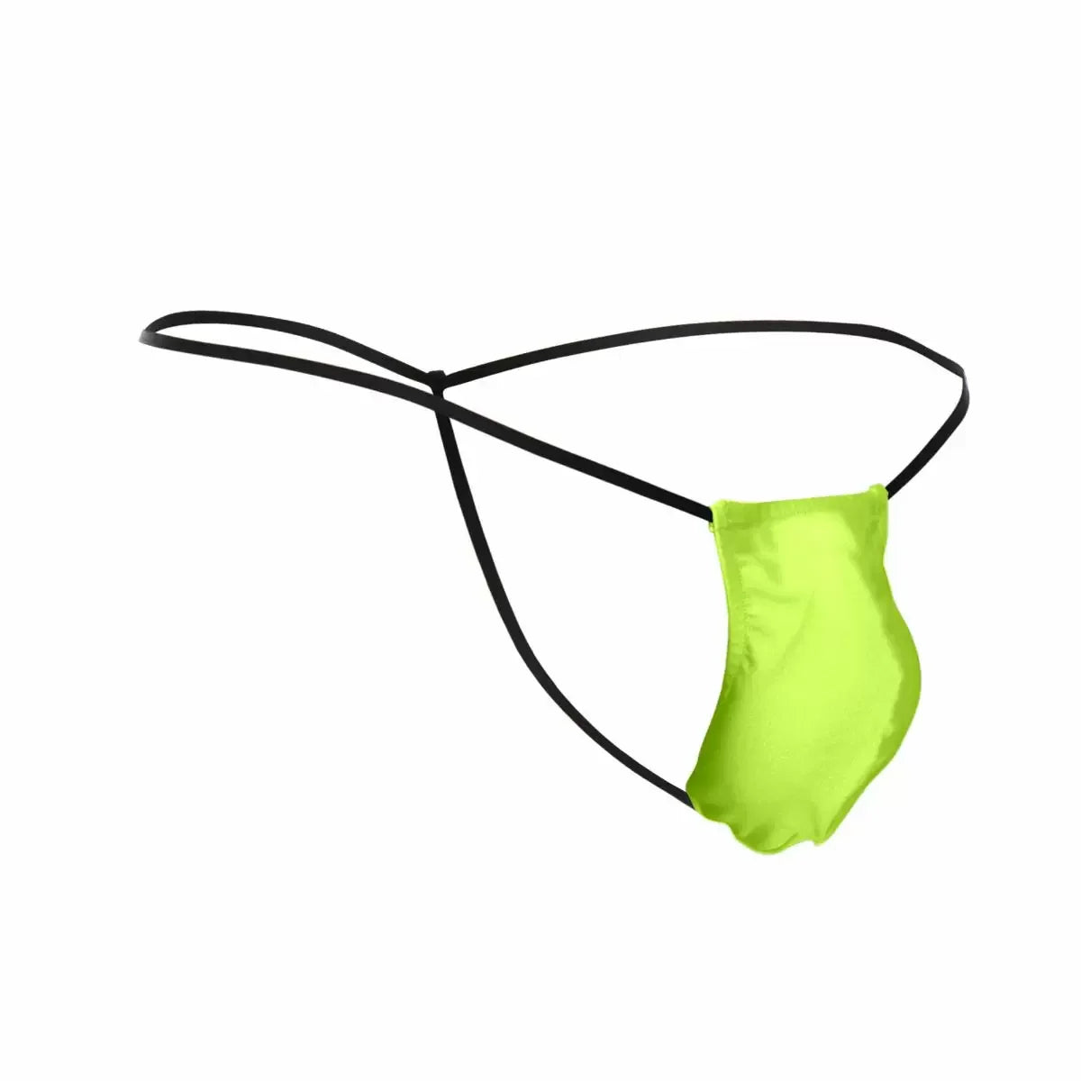 MaleBasics JUSTIN + SIMON Classic G-String Bulge Neon Green