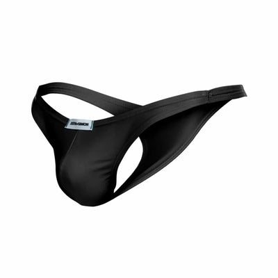 MaleBasics JUSTIN + SIMON Classic Tanga Male Jockstrap Black