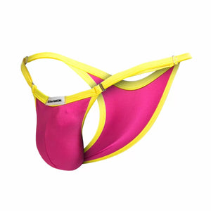 MaleBasics JUSTIN + SIMON Bikini One Hot Pink One Size