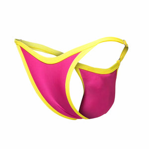 MaleBasics JUSTIN + SIMON Bikini One Hot Pink One Size